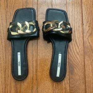 Womens Zara slides